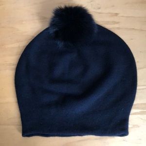 La Fiorentina Fox fur, wool, and cashmere hat